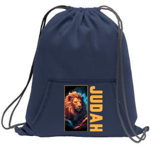 Lion Of Judah Messianic Hebrew Roots Torah Observant Yeshua Sweatshirt Cinch Pack Bag