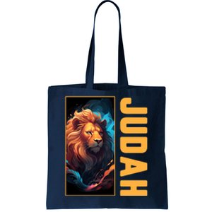 Lion Of Judah Messianic Hebrew Roots Torah Observant Yeshua Tote Bag