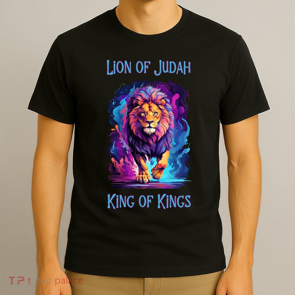 Lion of Judah Christian King of Kings Faith T-Shirt