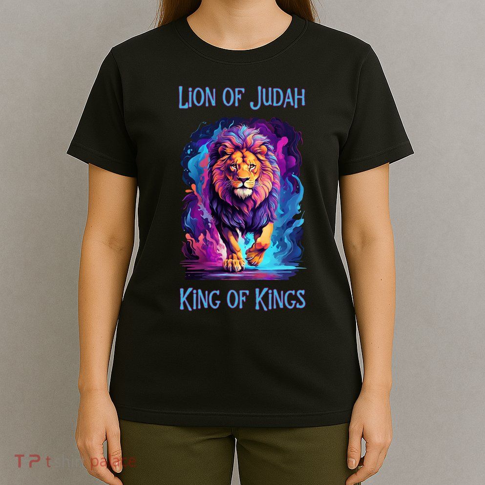 Lion of Judah Christian King of Kings Faith T-Shirt