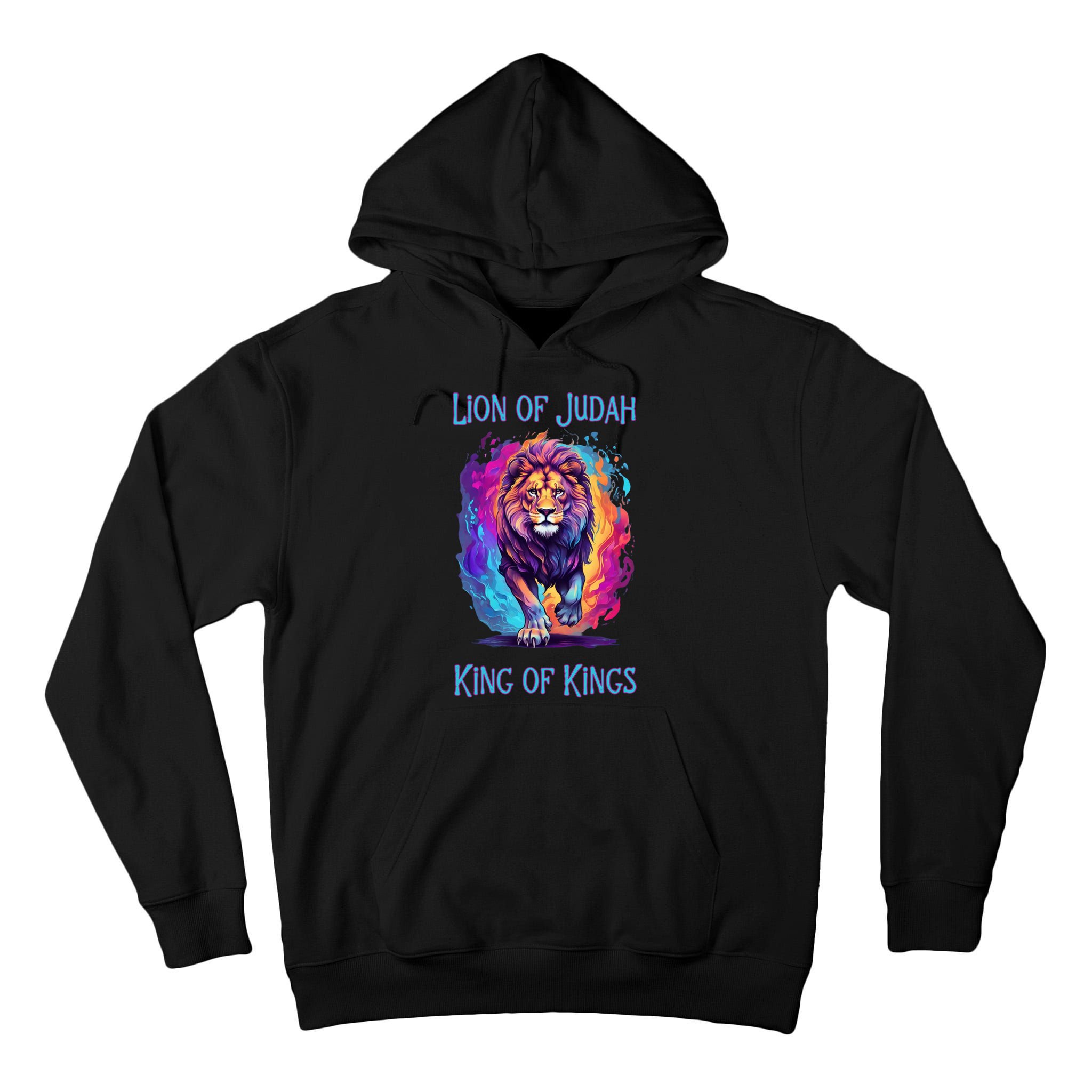Lion of Judah Christian King of Kings Faith Tall Hoodie