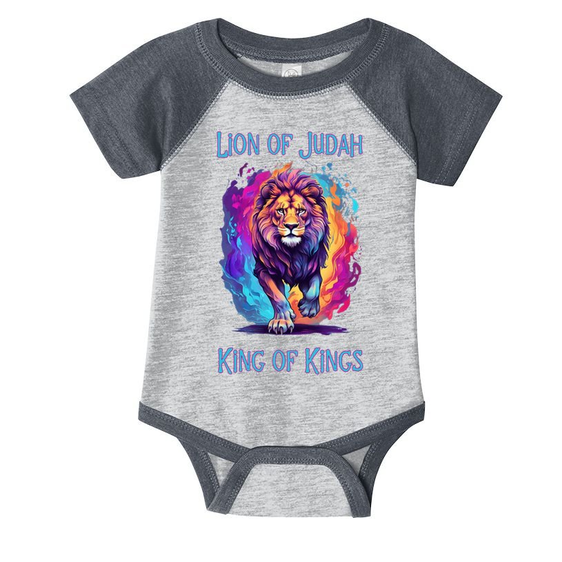 Lion of Judah Christian King of Kings Faith Infant Baby Jersey Bodysuit