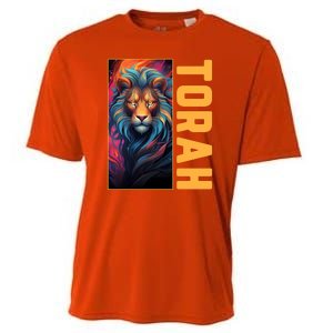 Lion Of Judah Messianic Hebrew Roots Torah Observant Cooling Performance Crew T-Shirt