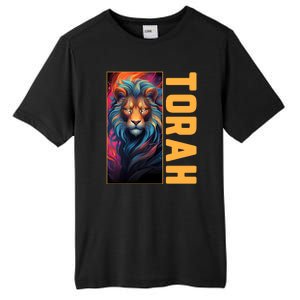 Lion Of Judah Messianic Hebrew Roots Torah Observant Tall Fusion ChromaSoft Performance T-Shirt