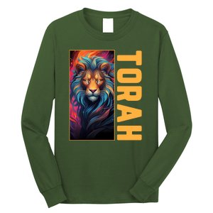 Lion Of Judah Messianic Hebrew Roots Torah Observant Long Sleeve Shirt