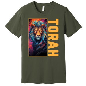 Lion Of Judah Messianic Hebrew Roots Torah Observant Premium T-Shirt