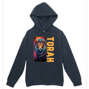 Lion Of Judah Messianic Hebrew Roots Torah Observant Urban Pullover Hoodie