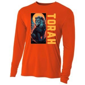 Lion Of Judah Messianic Hebrew Roots Torah Observant Cooling Performance Long Sleeve Crew