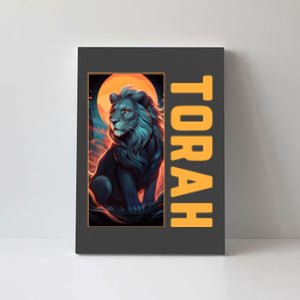 Lion Of Judah Messianic Hebrew Roots Torah Observant Canvas