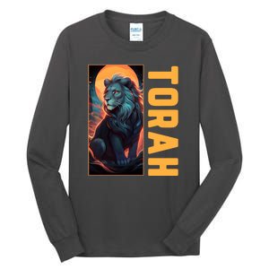 Lion Of Judah Messianic Hebrew Roots Torah Observant Tall Long Sleeve T-Shirt