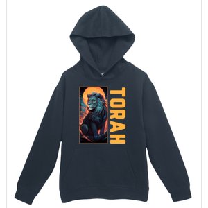 Lion Of Judah Messianic Hebrew Roots Torah Observant Urban Pullover Hoodie