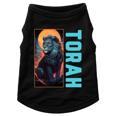 Lion Of Judah Messianic Hebrew Roots Torah Observant Doggie Tank