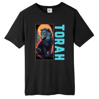 Lion Of Judah Messianic Hebrew Roots Torah Observant Tall Fusion ChromaSoft Performance T-Shirt