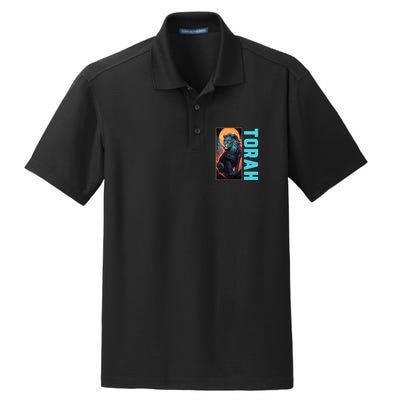 Lion Of Judah Messianic Hebrew Roots Torah Observant Dry Zone Grid Polo
