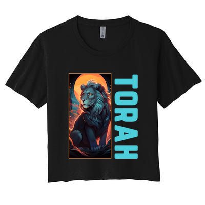 Lion Of Judah Messianic Hebrew Roots Torah Observant Crop Top