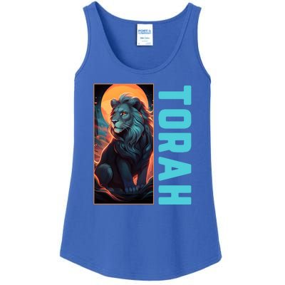 Lion Of Judah Messianic Hebrew Roots Torah Observant Ladies Essential Tank