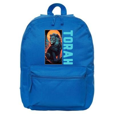 Lion Of Judah Messianic Hebrew Roots Torah Observant 16 in Basic Backpack