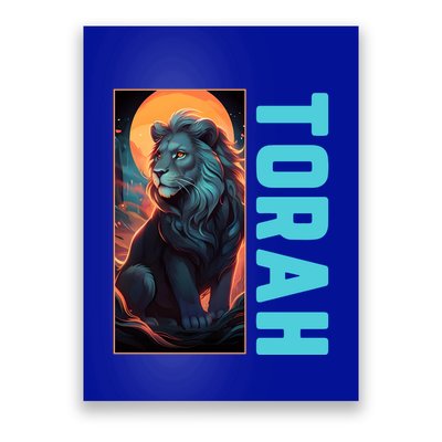 Lion Of Judah Messianic Hebrew Roots Torah Observant Poster