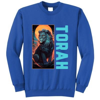 Lion Of Judah Messianic Hebrew Roots Torah Observant Tall Sweatshirt
