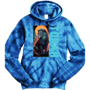 Lion Of Judah Messianic Hebrew Roots Torah Observant Tie Dye Hoodie