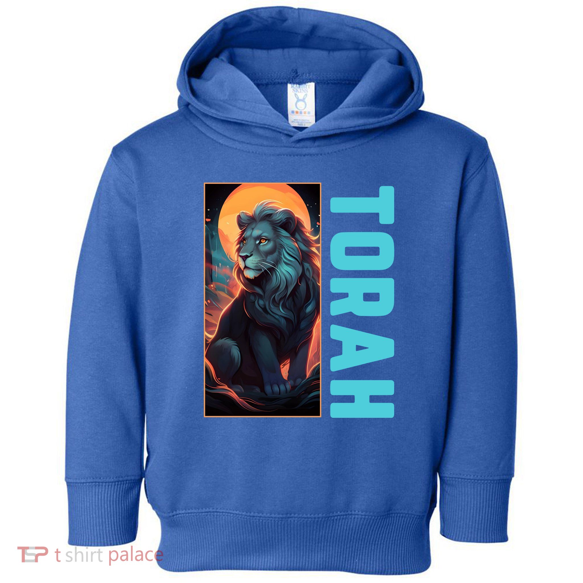 Lion Of Judah Messianic Hebrew Roots Torah Observant Toddler Hoodie