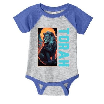 Lion Of Judah Messianic Hebrew Roots Torah Observant Infant Baby Jersey Bodysuit