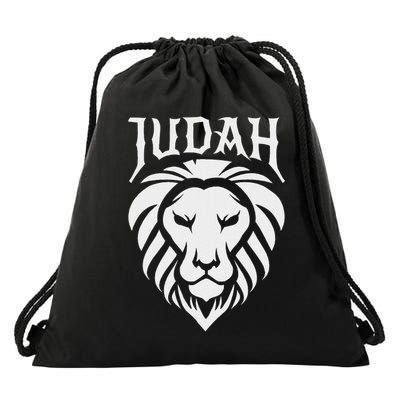 Lion Of Judah Design, Hebrew Israelite Design Drawstring Bag