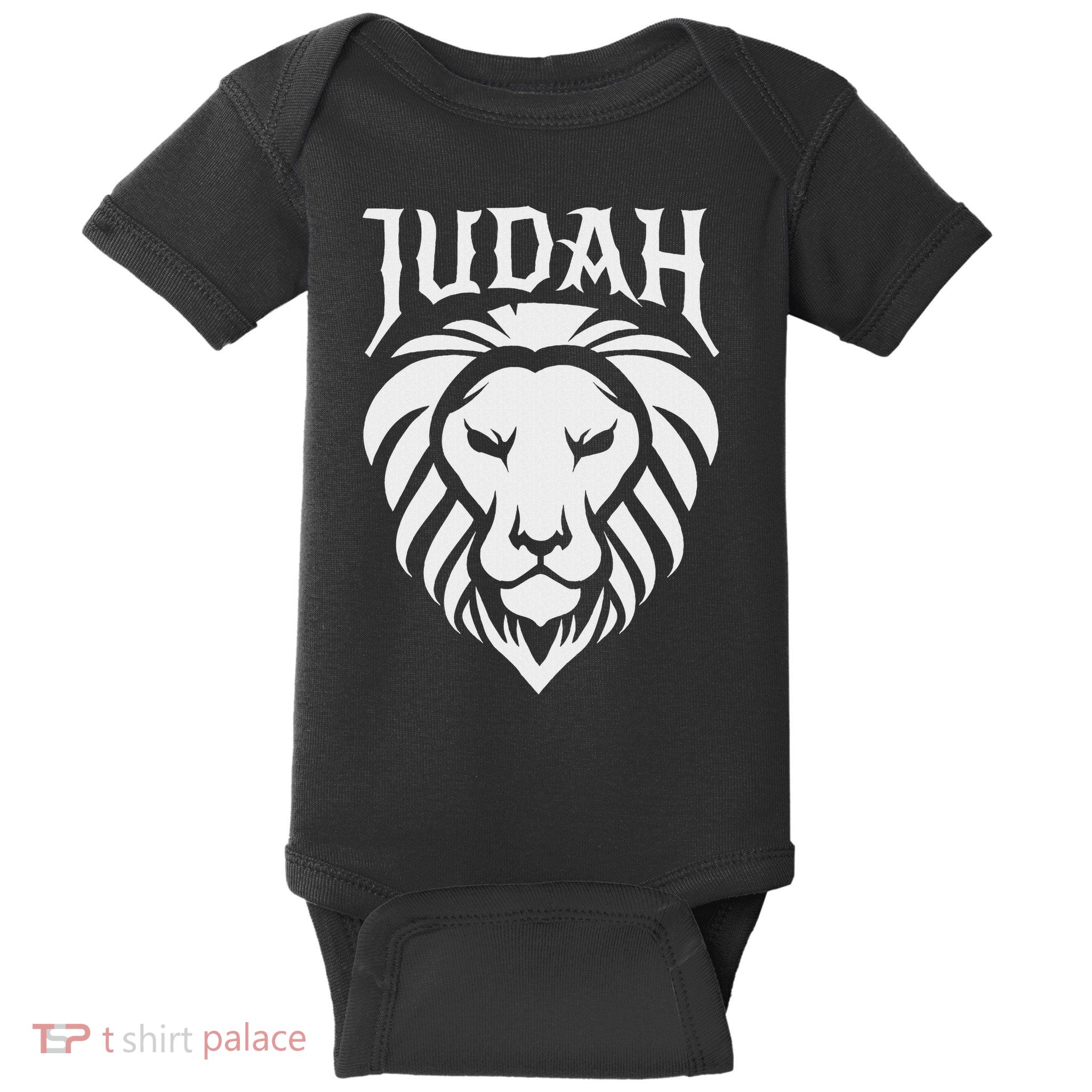 Lion Of Judah Design, Hebrew Israelite Design Baby Bodysuit