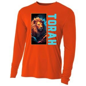 Lion Of Judah Messianic Hebrew Roots Torah Observant Cooling Performance Long Sleeve Crew