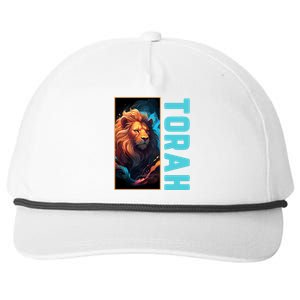 Lion Of Judah Messianic Hebrew Roots Torah Observant Snapback Five-Panel Rope Hat