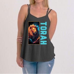 Lion Of Judah Messianic Hebrew Roots Torah Observant Women's Strappy Tank