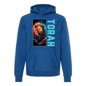 Lion Of Judah Messianic Hebrew Roots Torah Observant Premium Hoodie