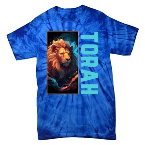 Lion Of Judah Messianic Hebrew Roots Torah Observant Tie-Dye T-Shirt