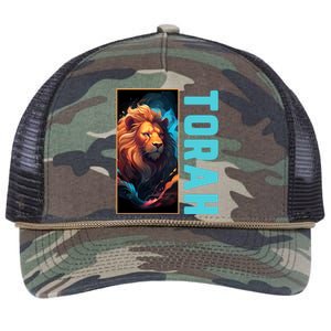 Lion Of Judah Messianic Hebrew Roots Torah Observant Retro Rope Trucker Hat Cap