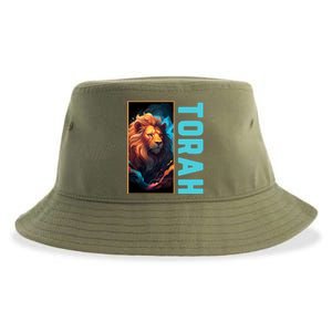 Lion Of Judah Messianic Hebrew Roots Torah Observant Sustainable Bucket Hat