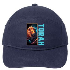 Lion Of Judah Messianic Hebrew Roots Torah Observant 7-Panel Snapback Hat