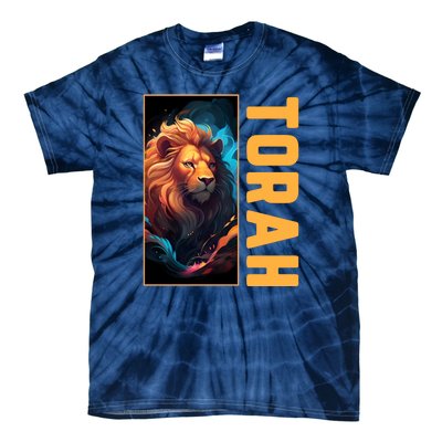 Lion Of Judah Messianic Hebrew Roots Torah Observant Tie-Dye T-Shirt