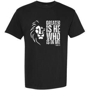 Lion Of Judah Christian Bible Verse Garment-Dyed Heavyweight T-Shirt