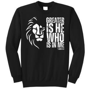 Lion Of Judah Christian Bible Verse Sweatshirt