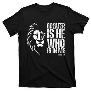 Lion Of Judah Christian Bible Verse T-Shirt