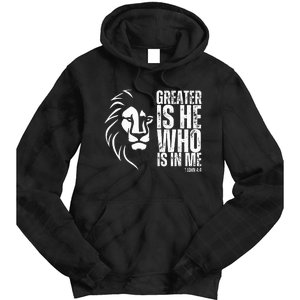 Lion Of Judah Christian Bible Verse Tie Dye Hoodie