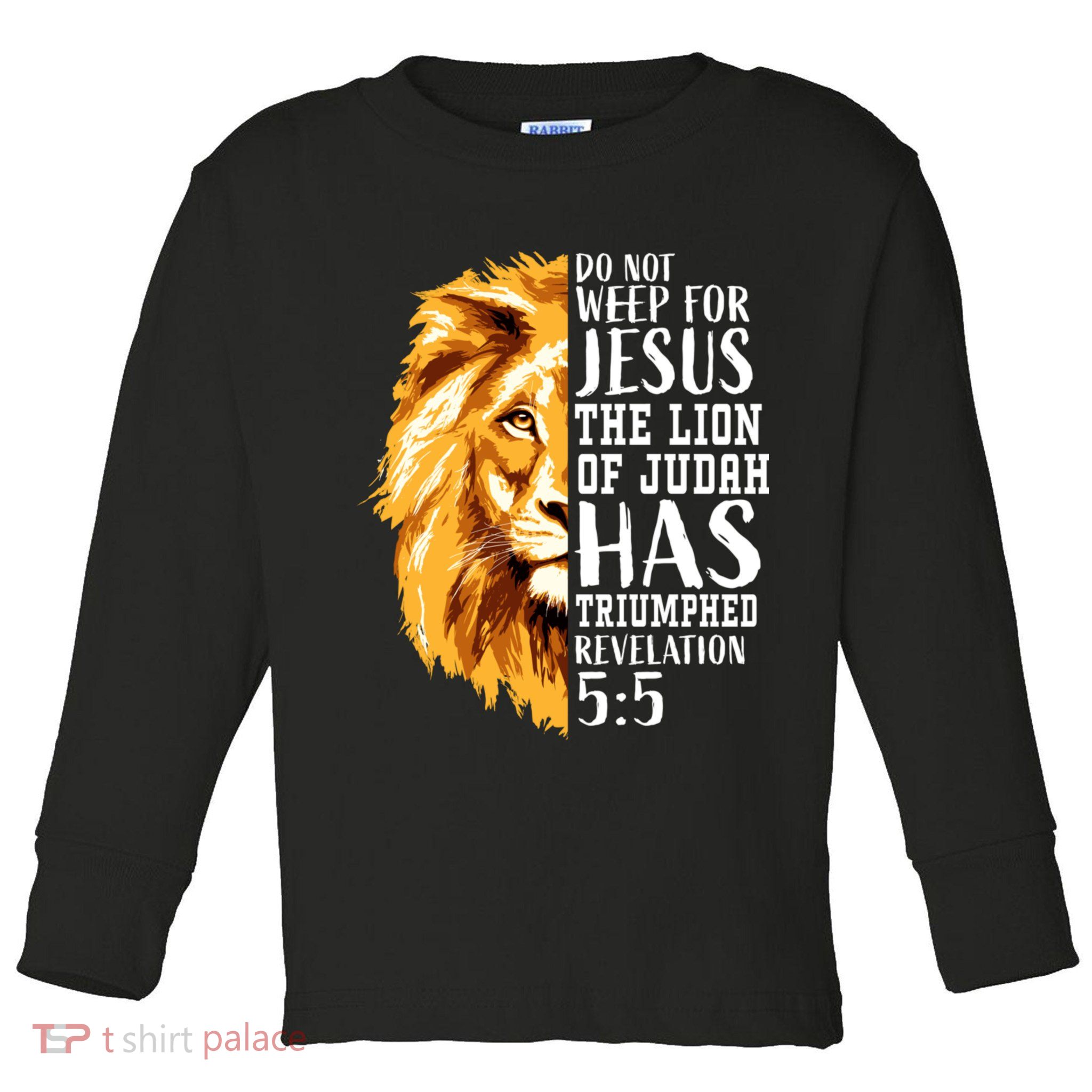 Lion Of Judah Christian Religious Verse Sayings Gift Men Him 31 Toddler Long Sleeve Shirt