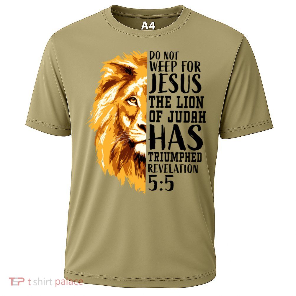 Lion Of Judah Christian Religious Verse Sayings Gift Men Him 31 Performance Shirt