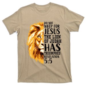 Lion Of Judah Christian Religious Verse Sayings Gift Men Him 31 T-Shirt