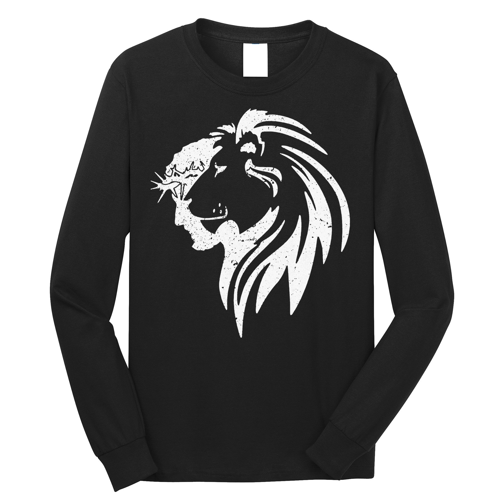 Lion Of Judah Jesus Christian Faith Men Women Gifts Long Sleeve Shirt