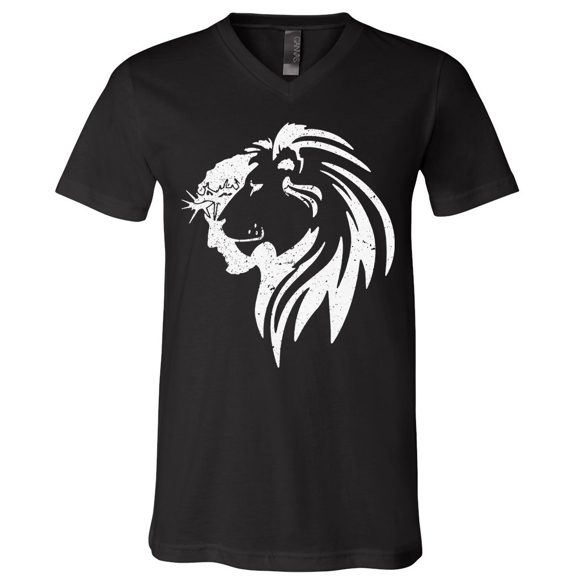 Lion Of Judah Jesus Christian Faith Men Women Gifts V-Neck T-Shirt