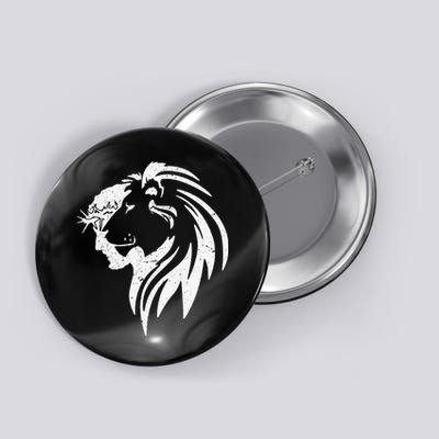 Lion Of Judah Jesus Christian Faith Men Women Gifts Button