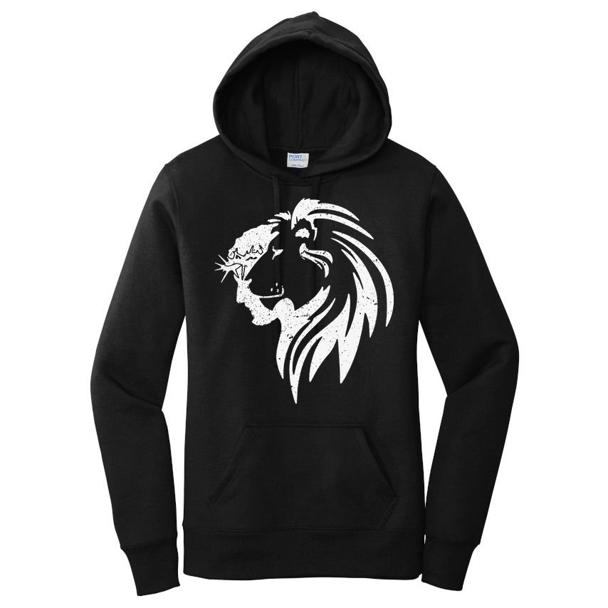 Lion Of Judah Jesus Christian Faith Men Women Gifts Women's Pullover Hoodie