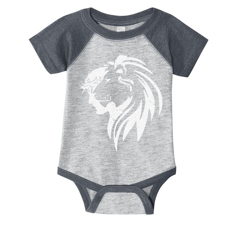 Lion Of Judah Jesus Christian Faith Men Women Gifts Infant Baby Jersey Bodysuit
