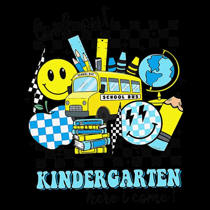 Look Out Kindergarten Here I Come Back To School Gift Drawstring Bag